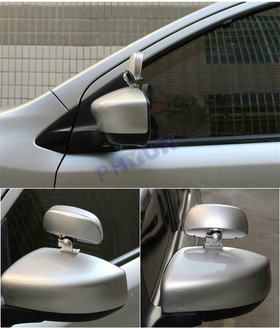 2x Car Side Blind Spot Mirrors 180 Degree Adjustable Universal Rear View Mirrors