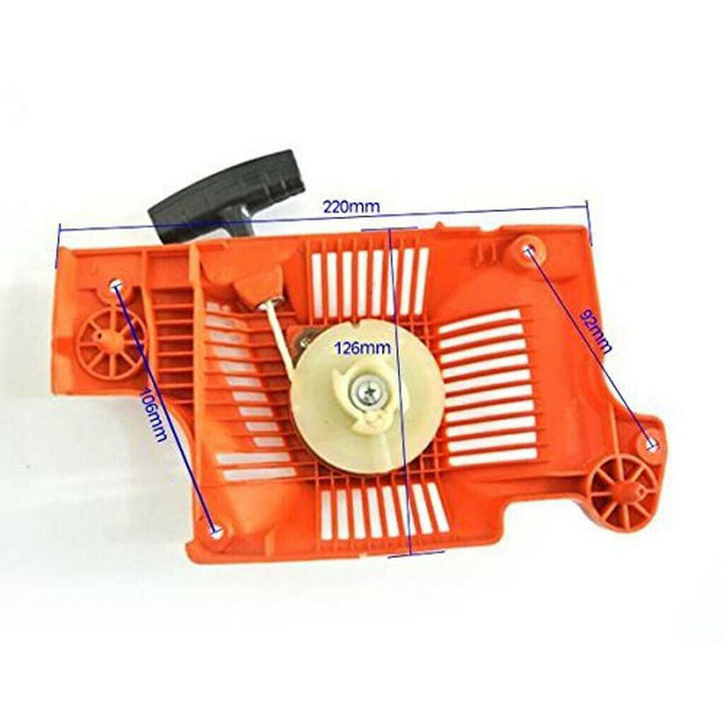 Red Plastic Recoil Starter Rewind Starter Assembly for  50 51 55