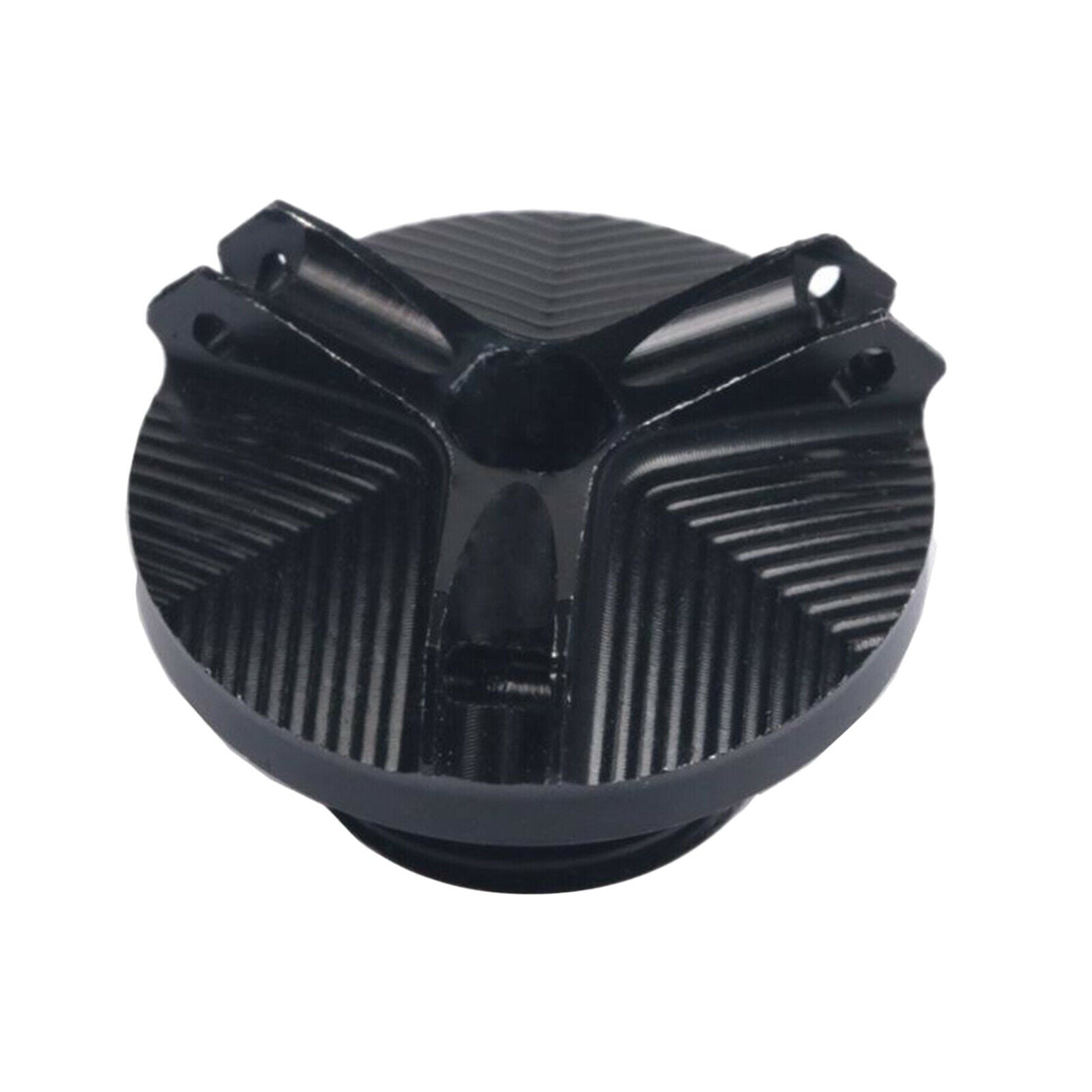 Motorcycle Oil Fill Cap Cover Oil Plug Sump Nut for Kawasaki 2017 2020 Black