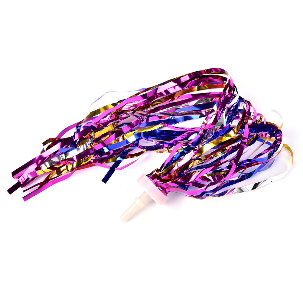 10x Bicycle Bike Cycling Tricycle Kid Girl Handlebar Colorful Streamer Ta.l8