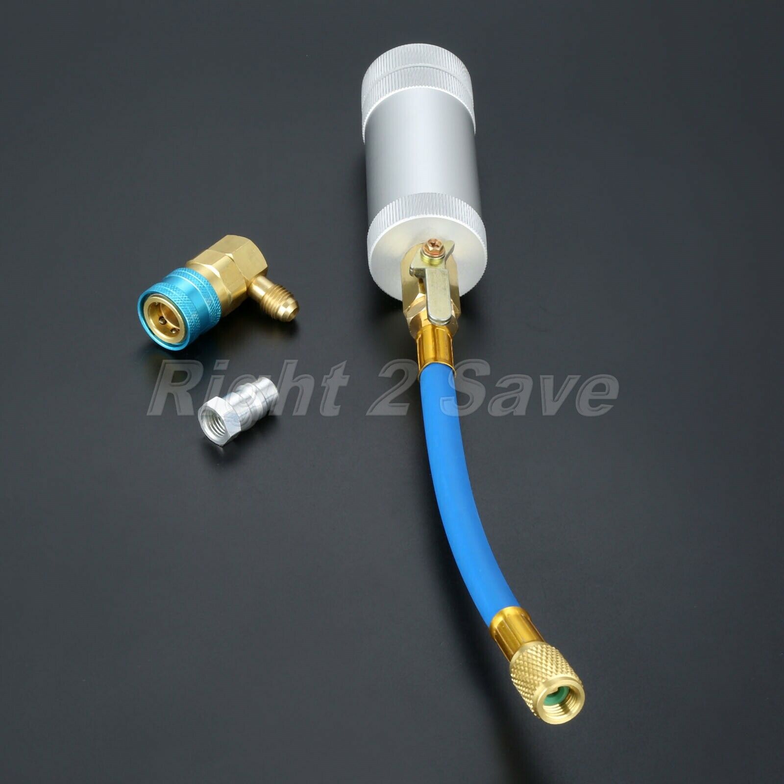 Car Auto A/C AC Filler R134A R12 R22 Oil&Dye Injector 2 OZ Injection Tool