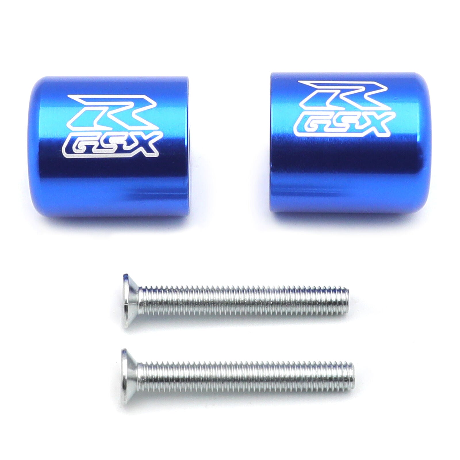 Blue Handle Bar Ends For SUZUKI GSXR600 GSXR750 GSXR1000 06 07 08 09 10 11 12 13