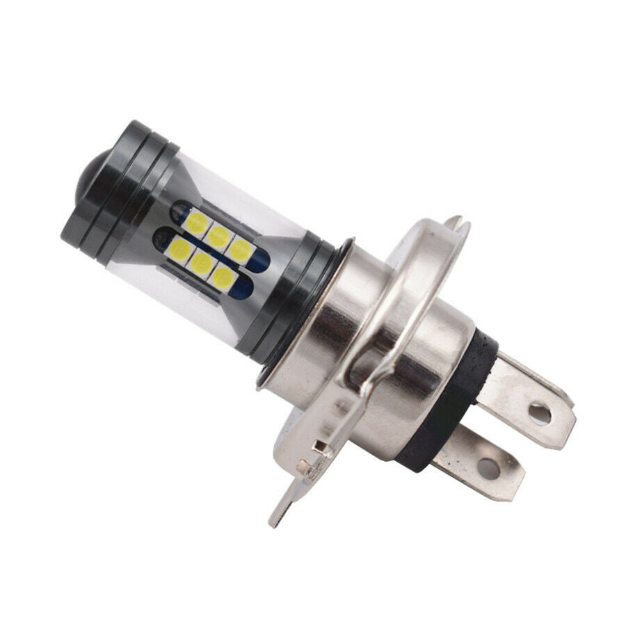 1X H4 9003 HB2 LED Bulbs 100W 990LM Pure White Fog Driving Light Bulb Hi/Lo Beam