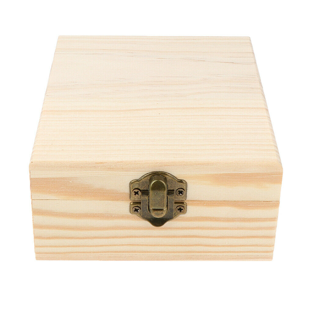 Natural Wood Essential Oil Storage Box Display Carry Case Organizer Holder