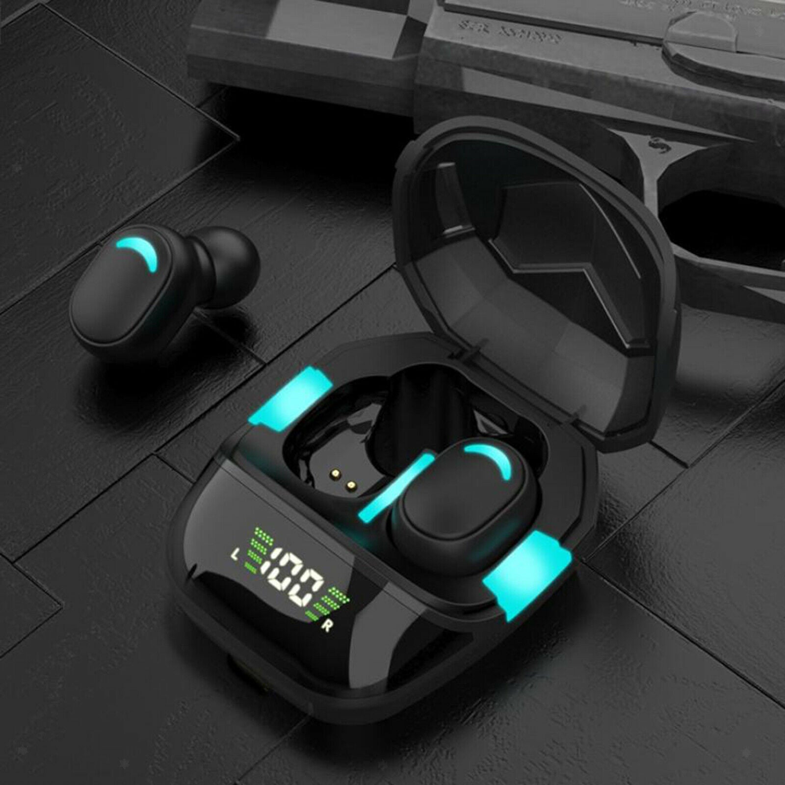 Game Wireless Earbuds Bluetooth 5.1 Premium Sound for Sport Waterproof