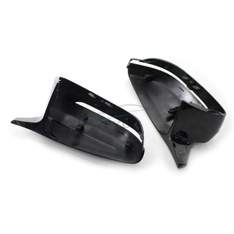 2PCS Gloss Black Car Side Mirror Cover For BMW G20 / G28 G30 / G38 G11 / G12