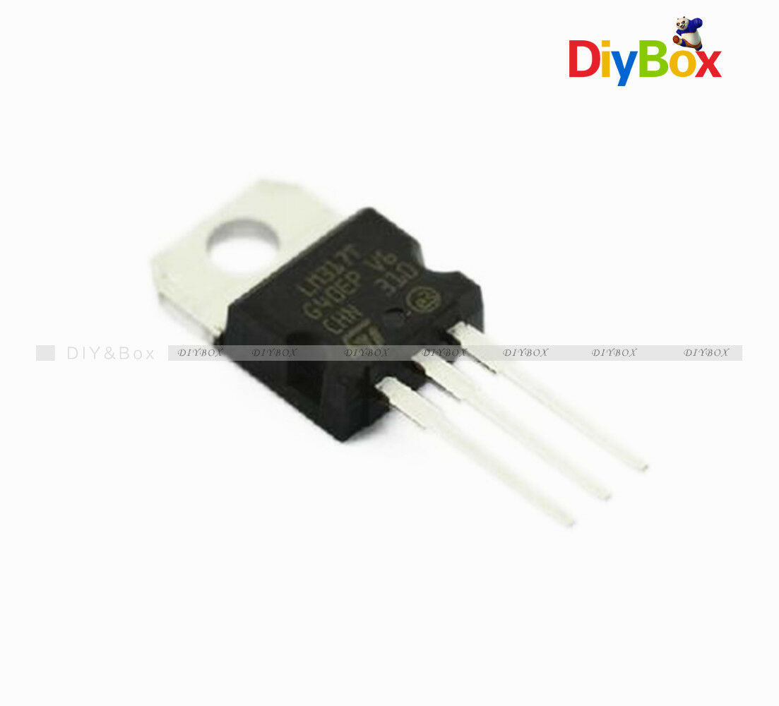 5Pcs LM317T LM317 Voltage Volt Regulator IC 1.2V to 37V 1.5
