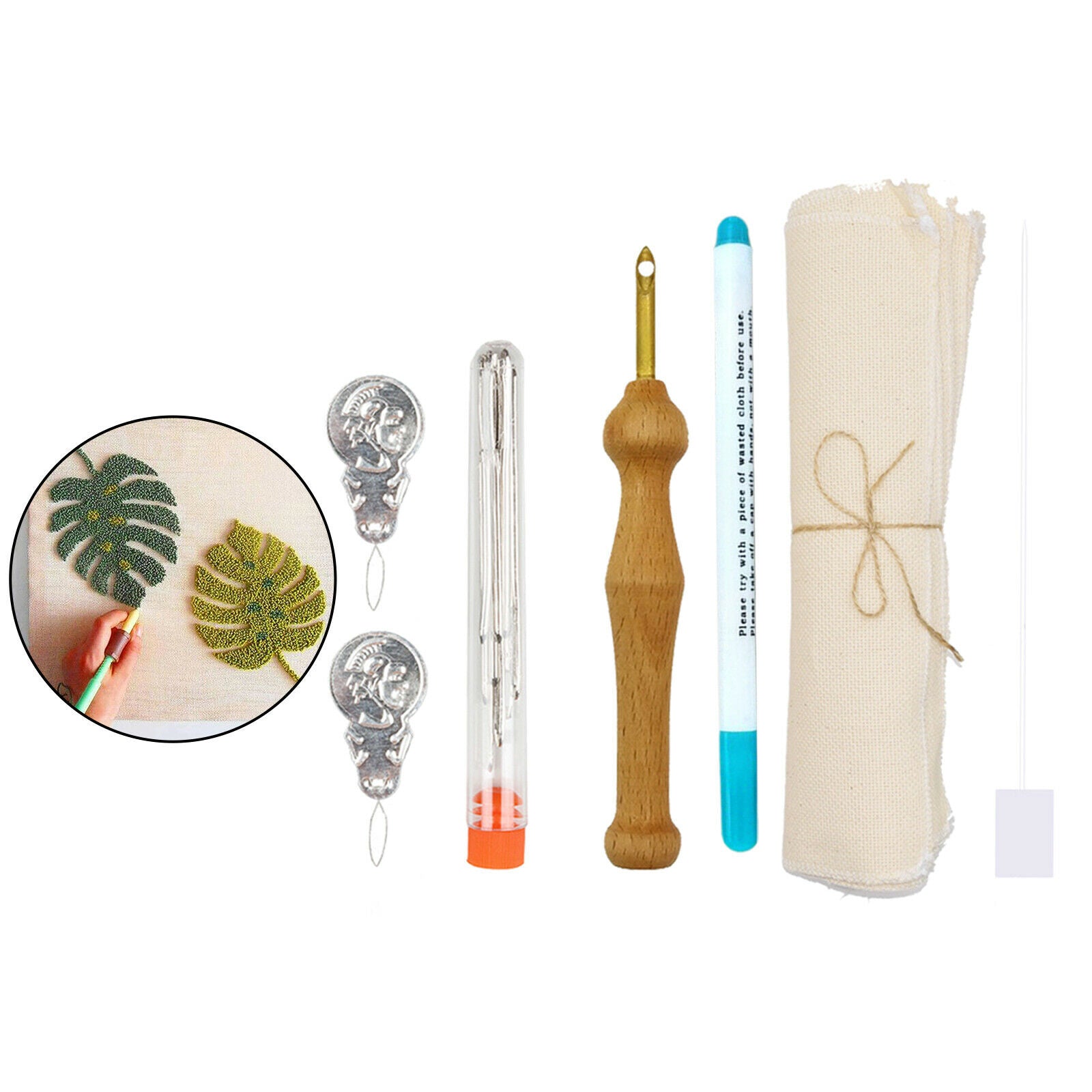 7-piece punch needle set, stick beginners set with punch needle needle