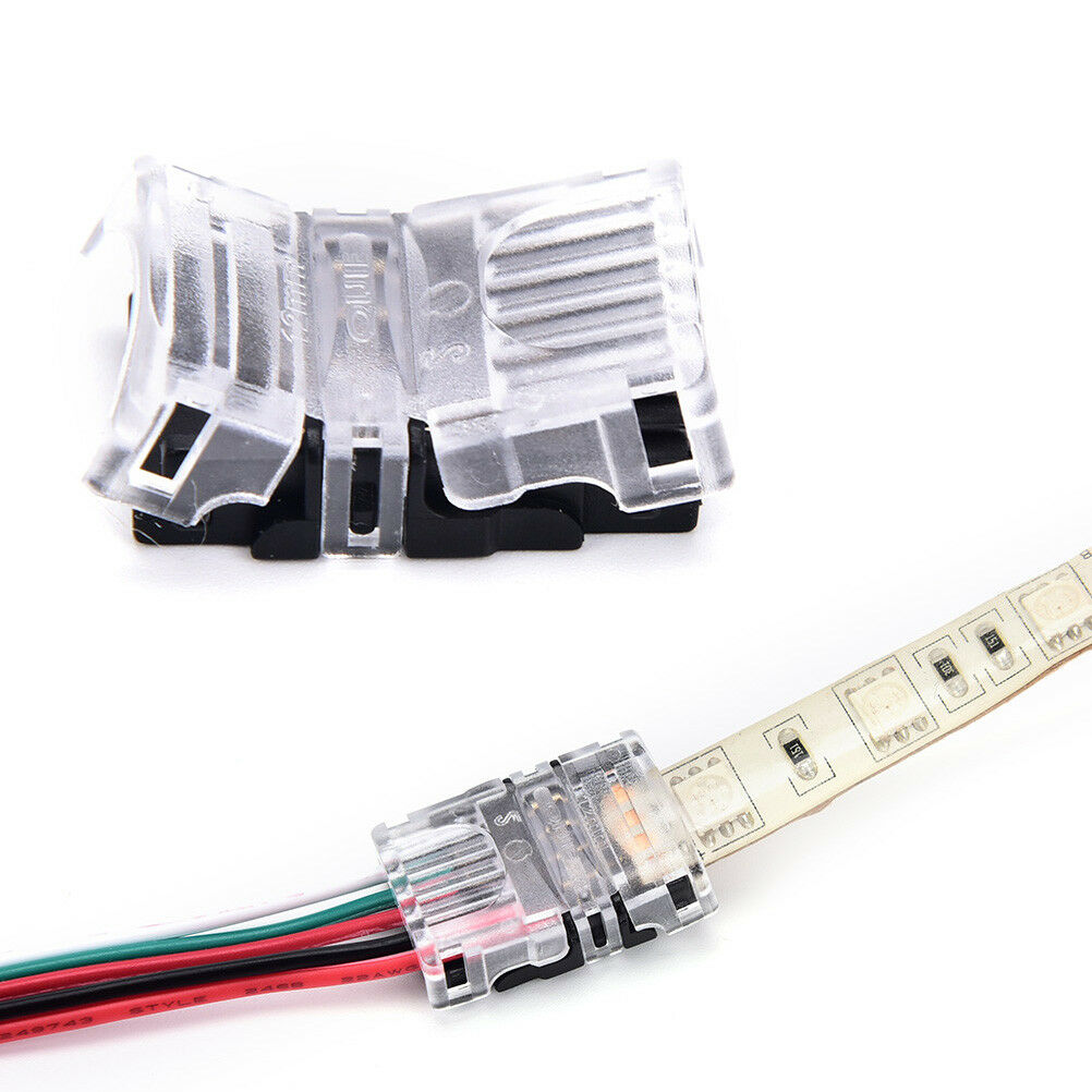 5pin led strip to wire connector 12mm tape light connector conducto.l8