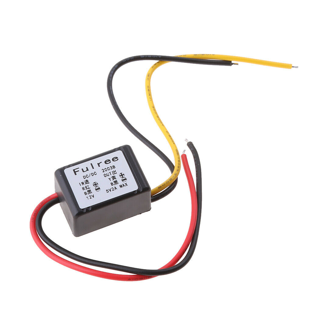 DC-DC  Converter 12V To 5V Power Adapter, 2A  Voltage Converter
