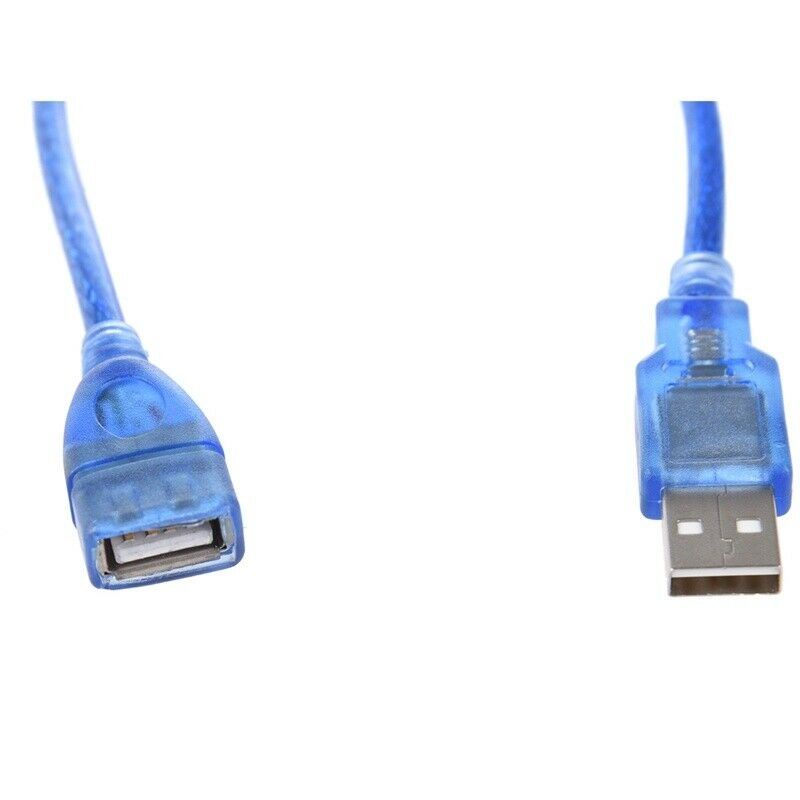 Short USB 2.0 A Female to Male Extension Cable Q4T9