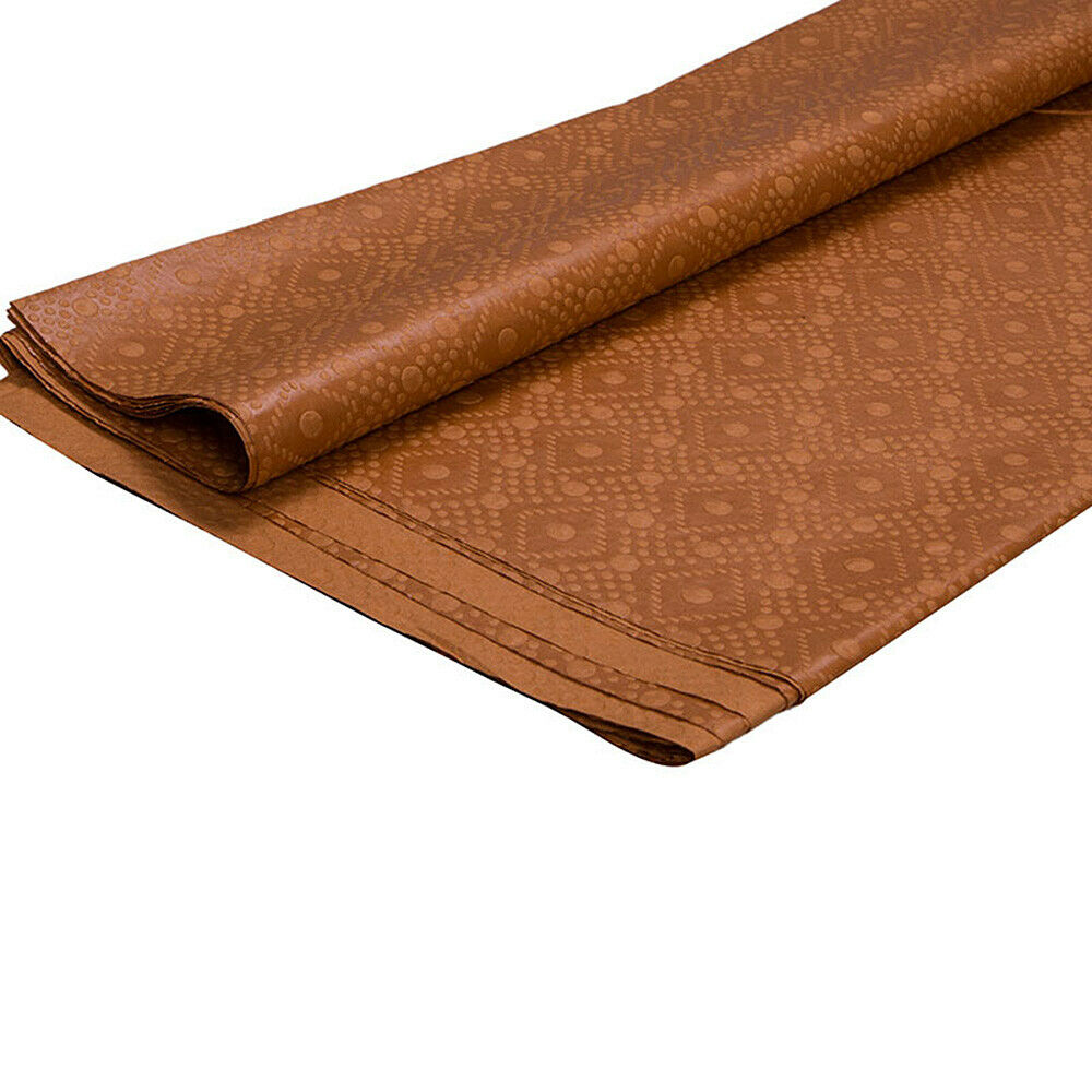 91x120cm African Polyester Soft Jacquard Cloth Fabric DIY Garment Sewing Supply