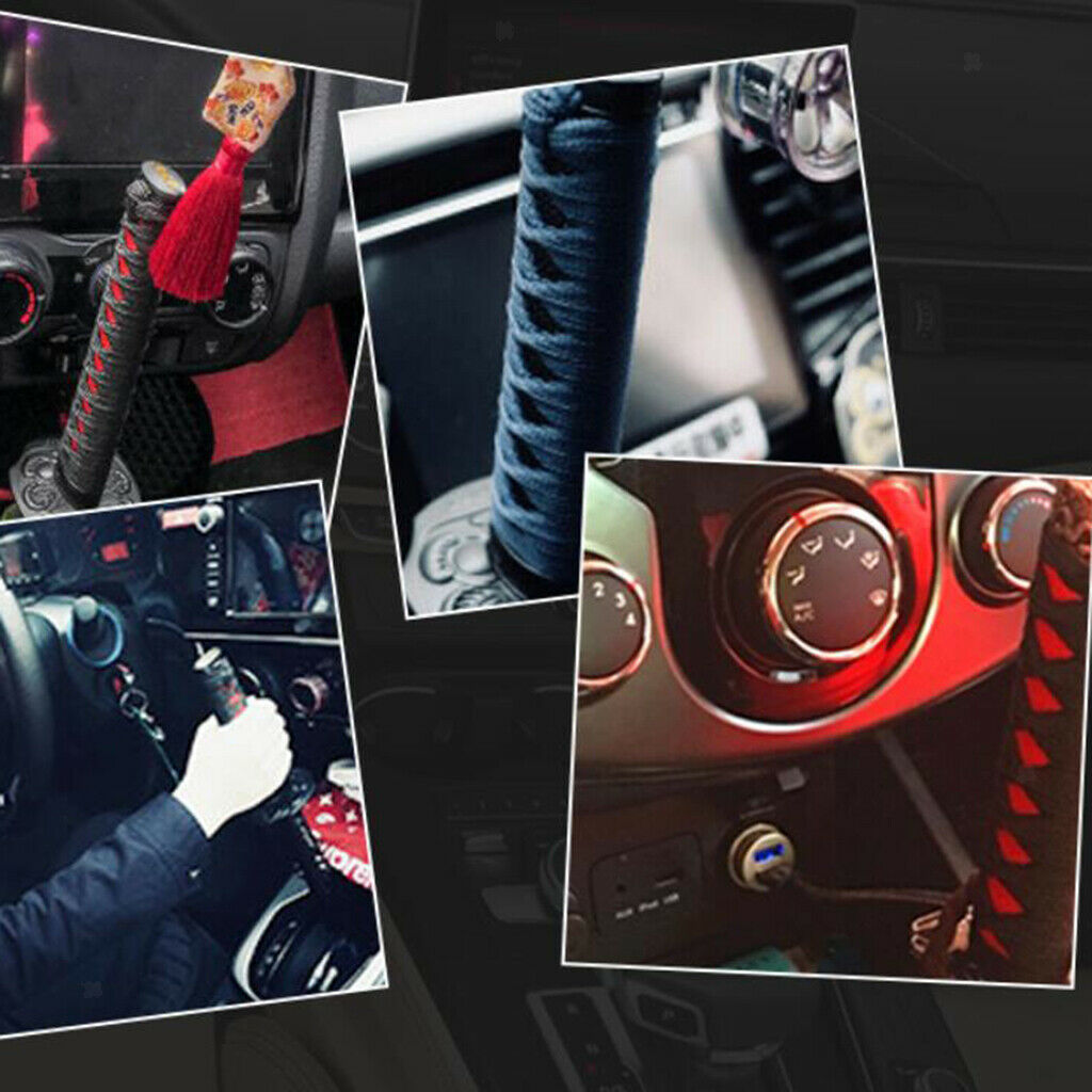 Car Gear Knob Automatic Manual Shifter Lever Head Samurai Sword 150mm Black