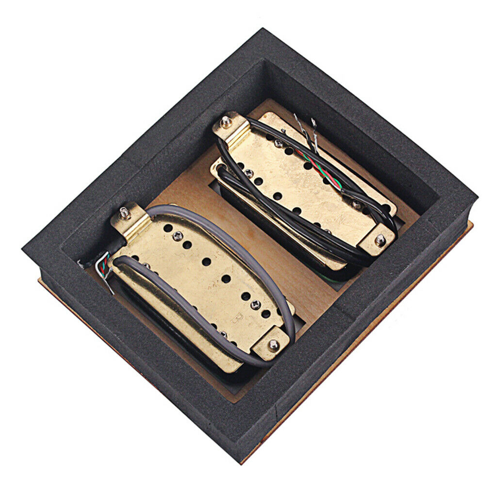 Green Double Coil  Pickup Neck&Bridge for  LP Electric Guitar