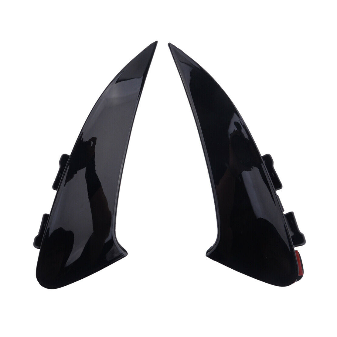 Rear Bumper Side Canards Splitter Fins Body Spoiler fit for Benz CLA250 CLA35