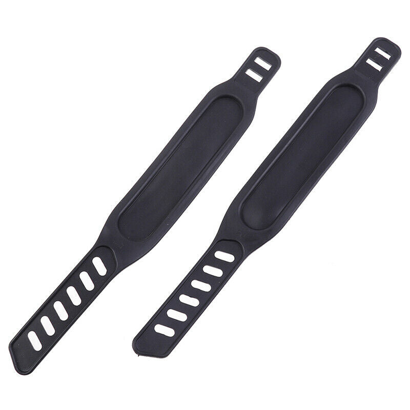 1Pair New Exercise Bike Pedal Straps Stirrup Strap Fitness Equipment Acce.l8