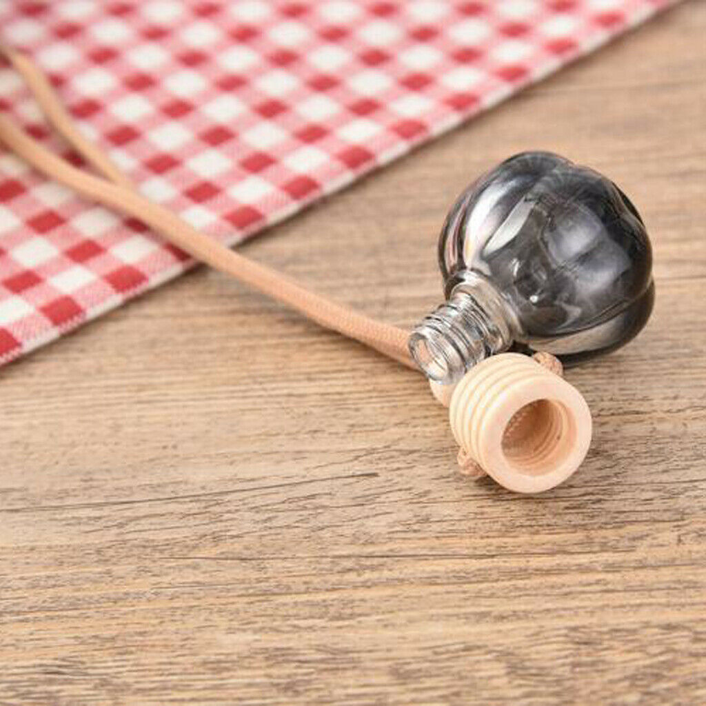 25pcs Charm Essential Oil Bottle 10ml Car Office Decoration Ball Shape