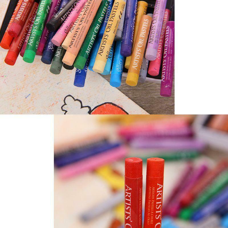 48 Color Oil Pastel for Artist Student Graffiti Soft Pastel Painting Drawing Pen