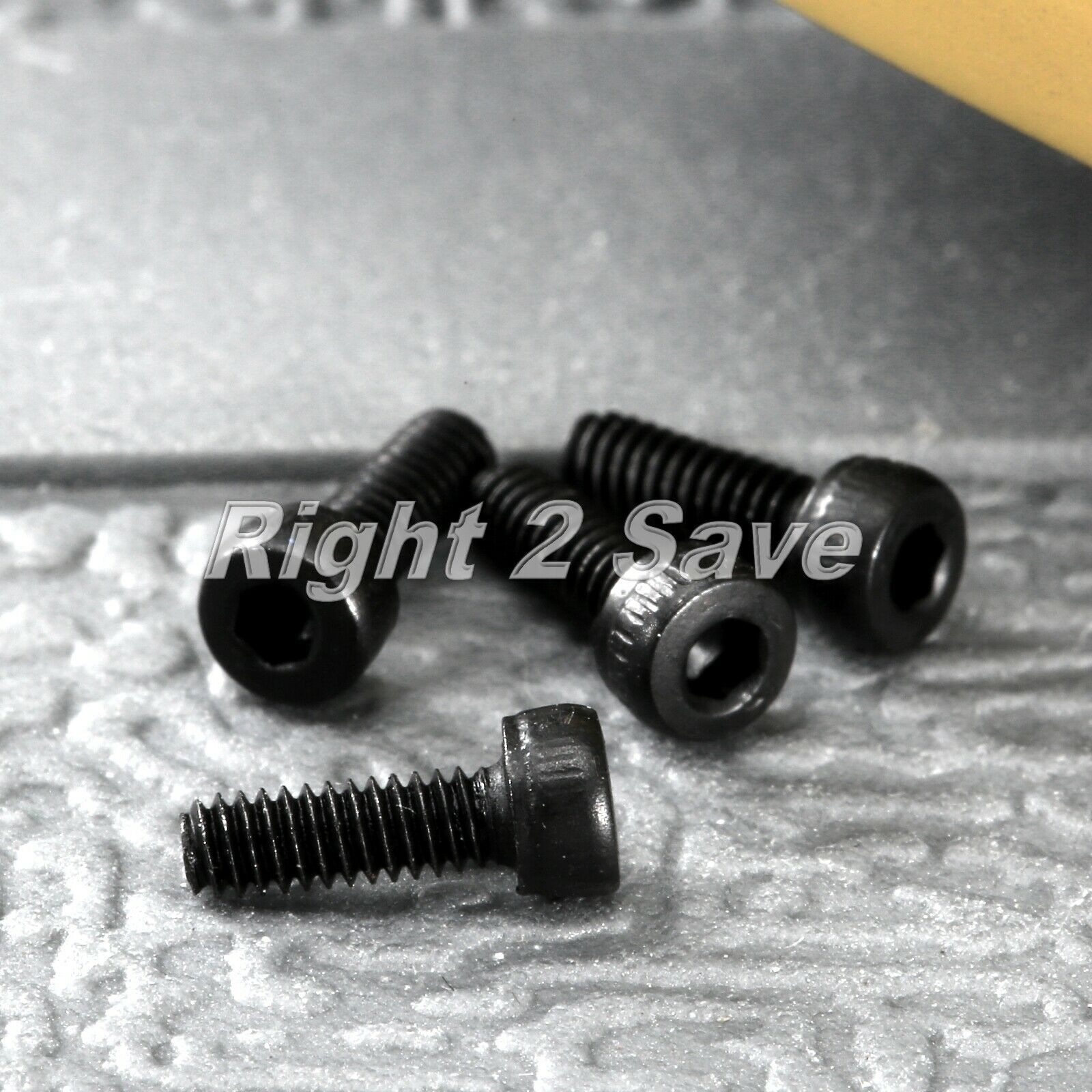 100X Hex Socket Head Scews Bolts Stainless Steel Knurled Cap Fasteners M2 x 6mm