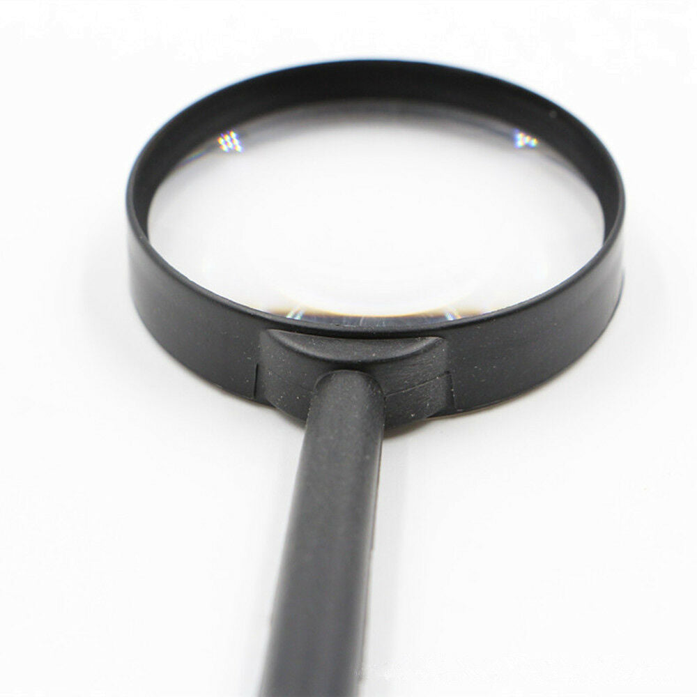HOT 1PCS 5X 60mm Hand Held Reading Magnifying Glass Lens Jewelry Loupe Zoomer