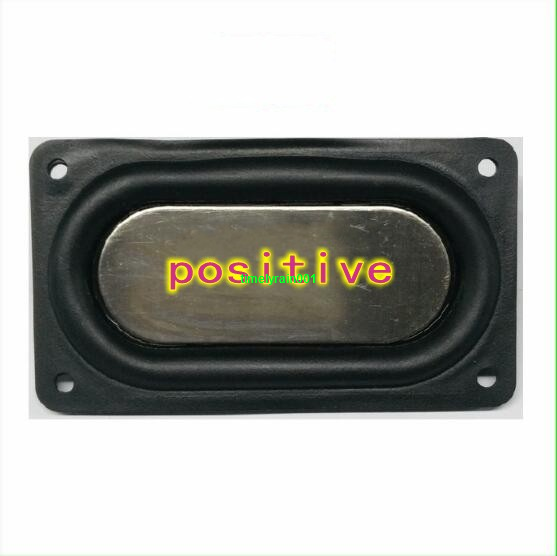 1pcs 50*90mm Bass diaphragm Woofer vibration plate Speaker diaphragm With frame