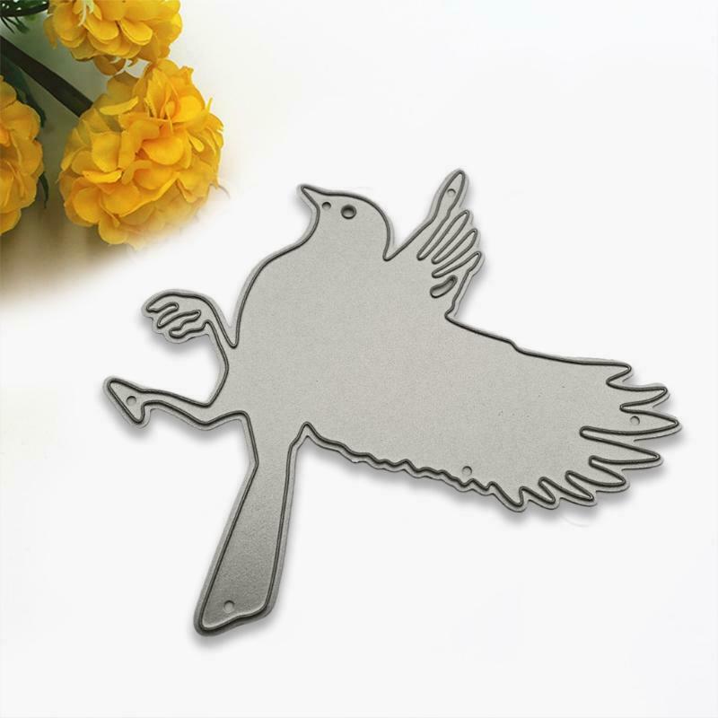 Flying Bird Metal Cutting Dies Stencils DIY Scrapbooking Album Paper Template