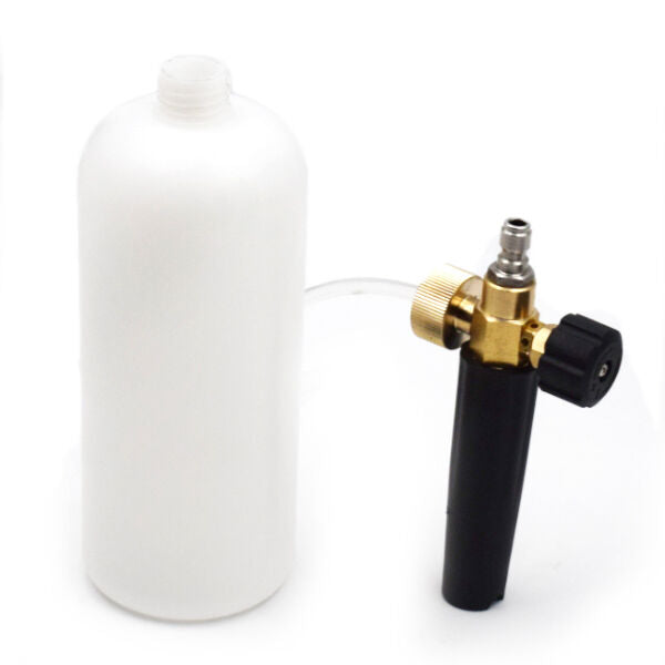 1L Snow Foam Lance Cannon With 1/4"Quick Connect Adapter For Pressure Washer Gun