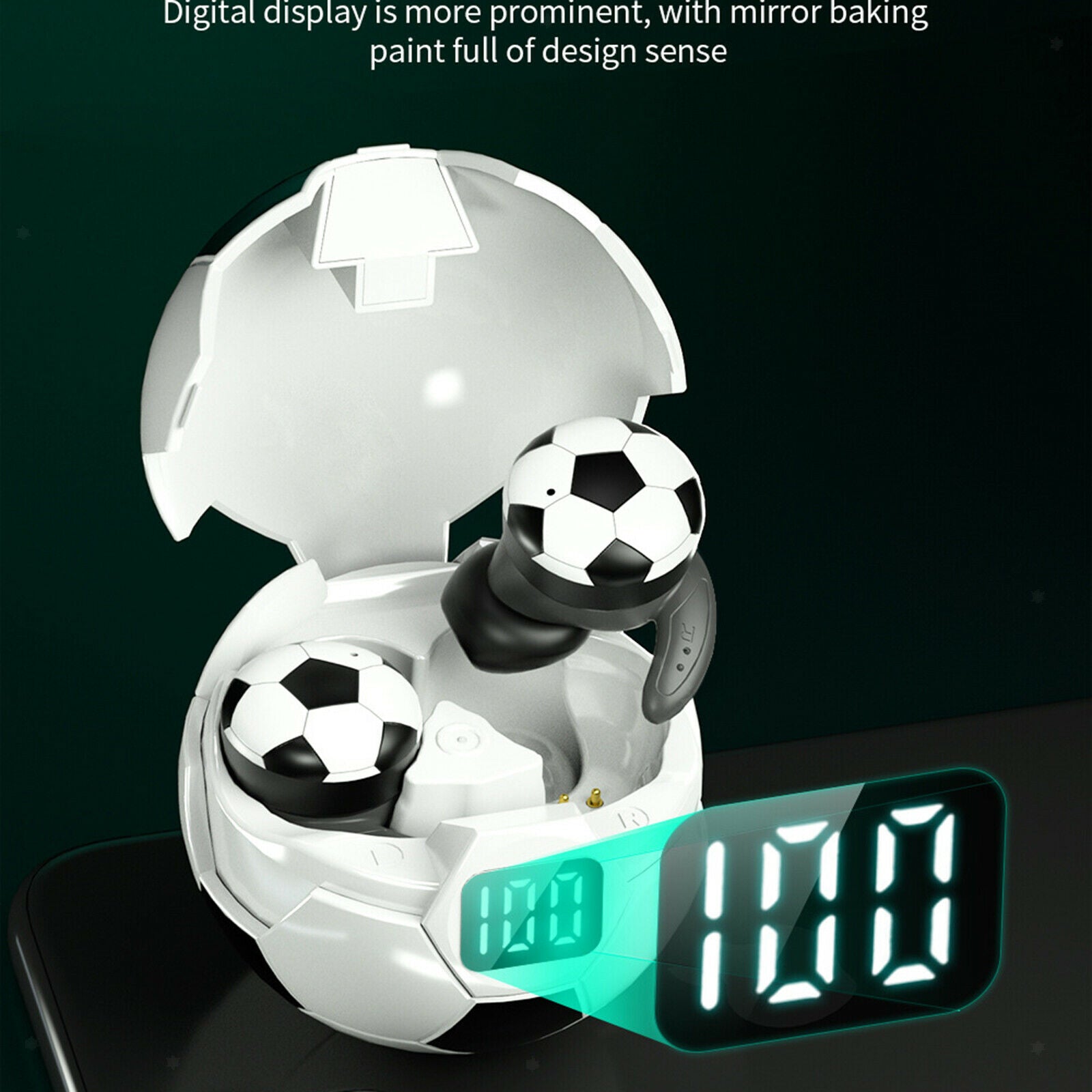 2021 AQ009 Football TWS Wireless Earphone Earbuds Sports Stereo Headphones