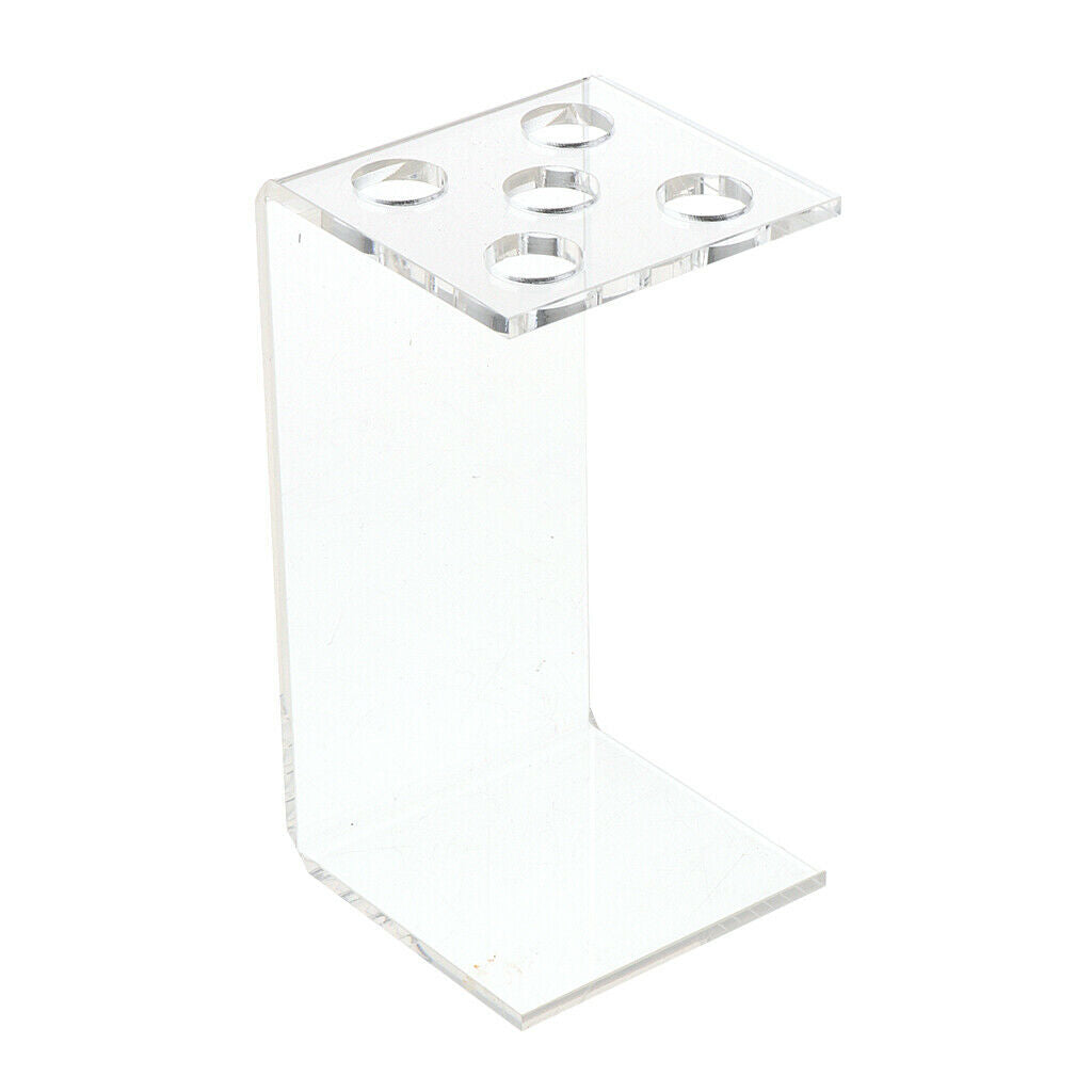 3X Acrylic Salon Haidressing Hair Scissors Holder Rack Pet Shears Storage Stand