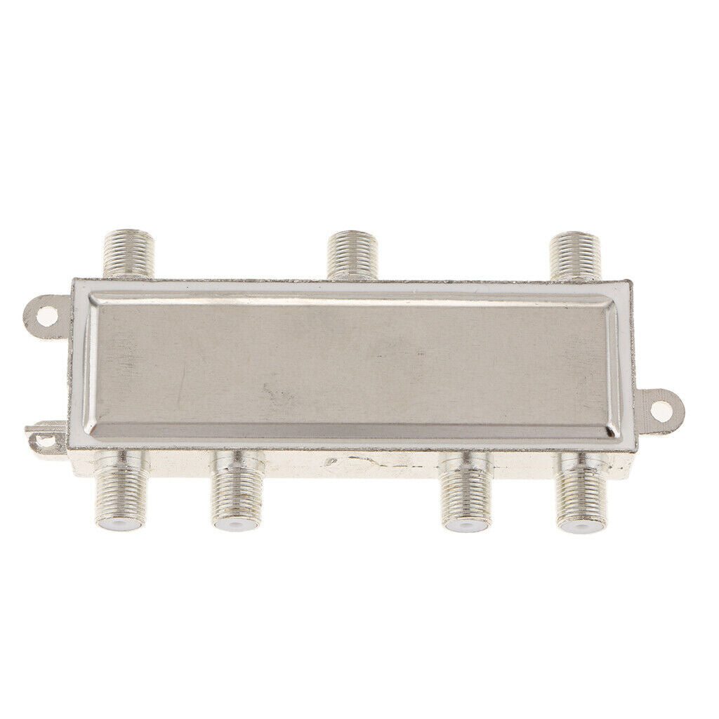 6 Way Coaxial Cable Splitter Coax Splitter / TV Splitter / RG6 Splitter