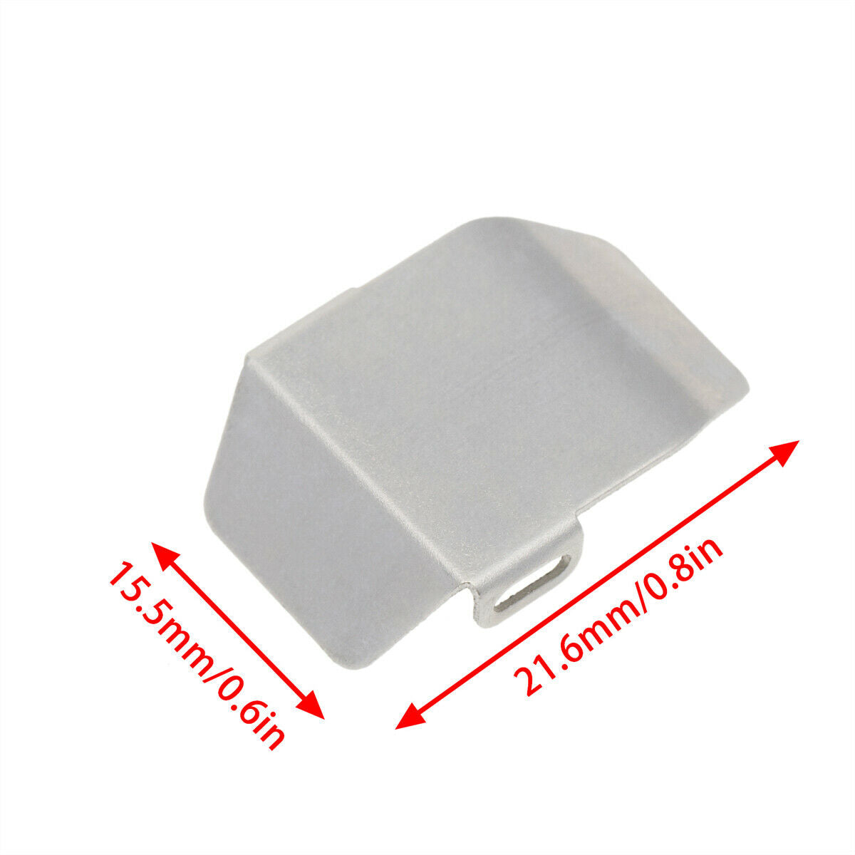 For Rcing Axial SCX24 AX90081 Stainless Steel Axle Skid Plate Guard setProtector