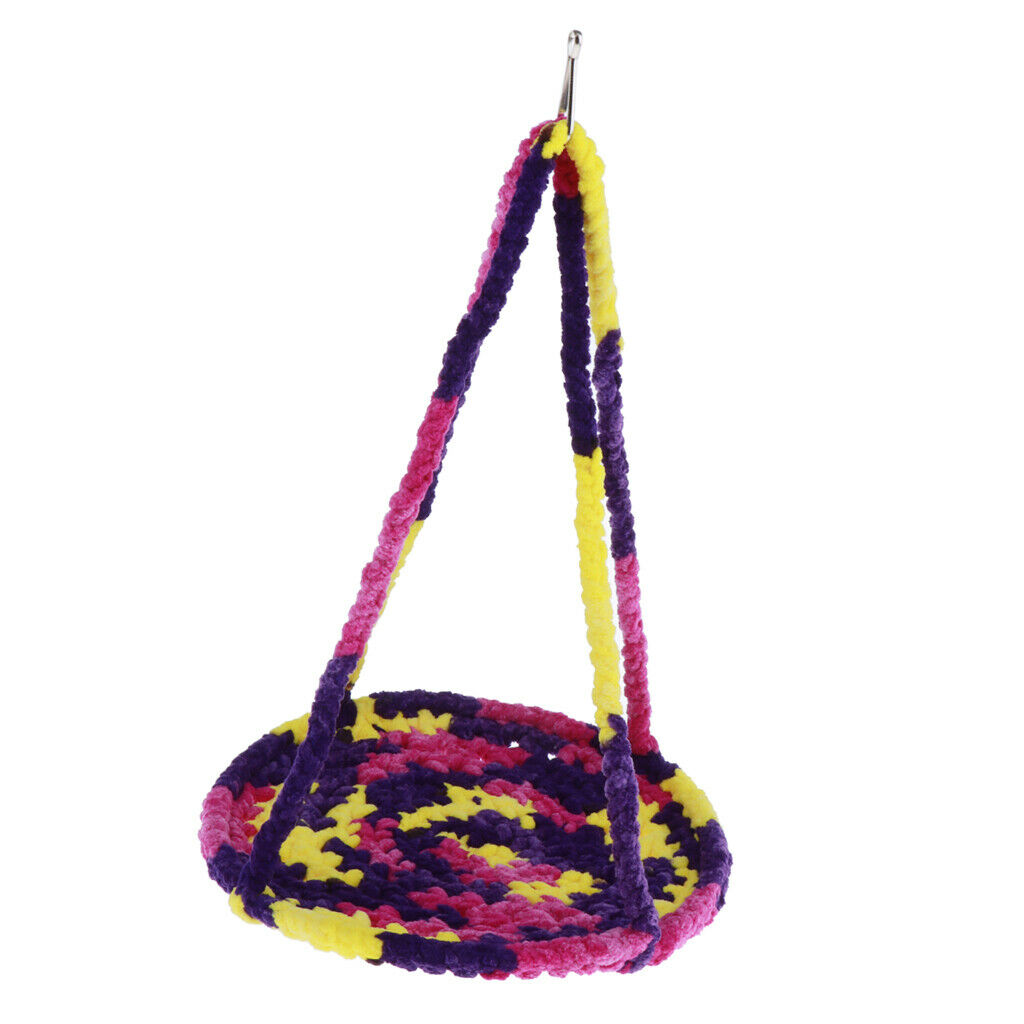 Woolen Yarn Pet Cage Hammock, Cage Cat Hammock Swing for Ferret, Rat, Rabbit,