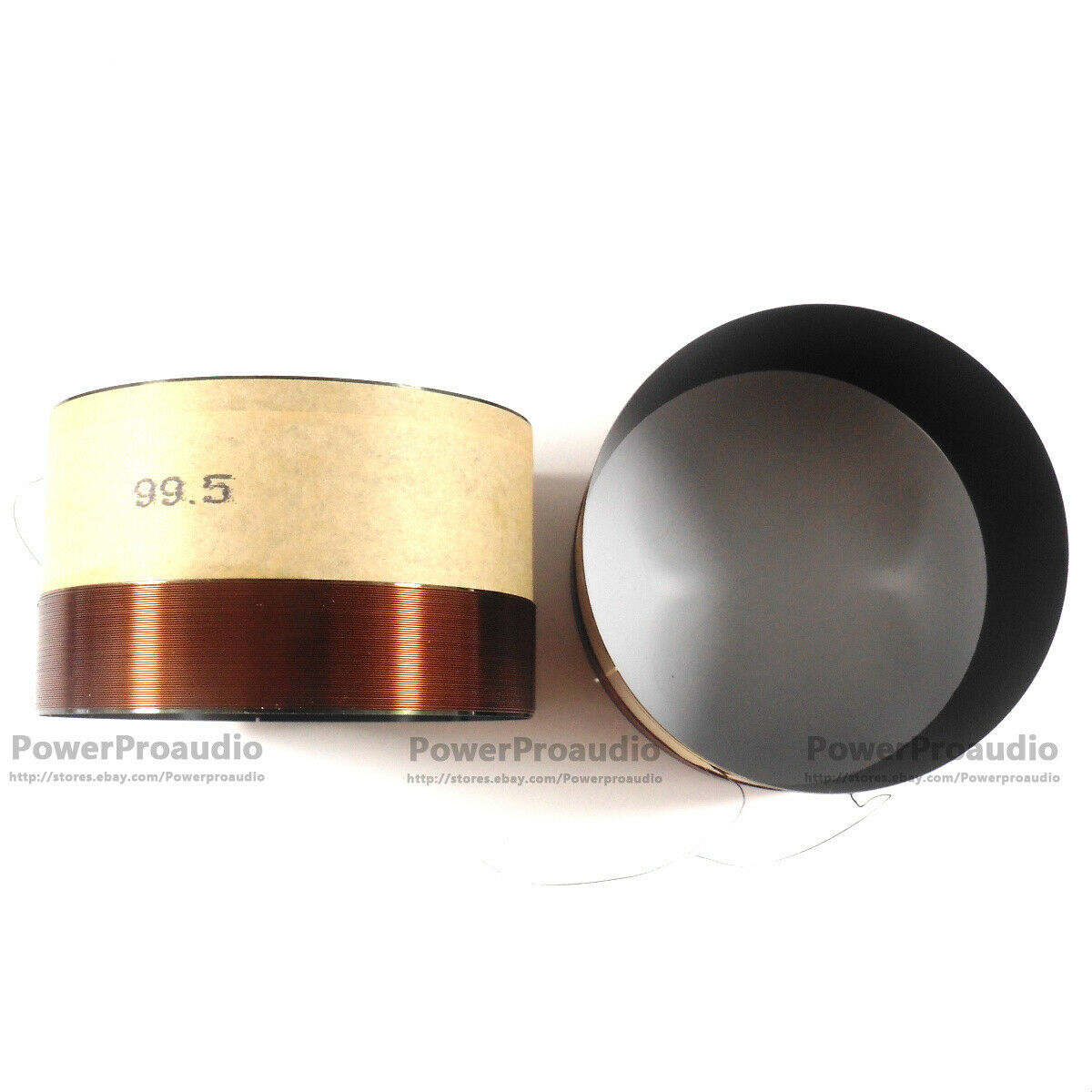 4pcs /Lot 99.5mm Voice coil Copper wire  8 Ohm For Loudspeaker Repair Tweeter