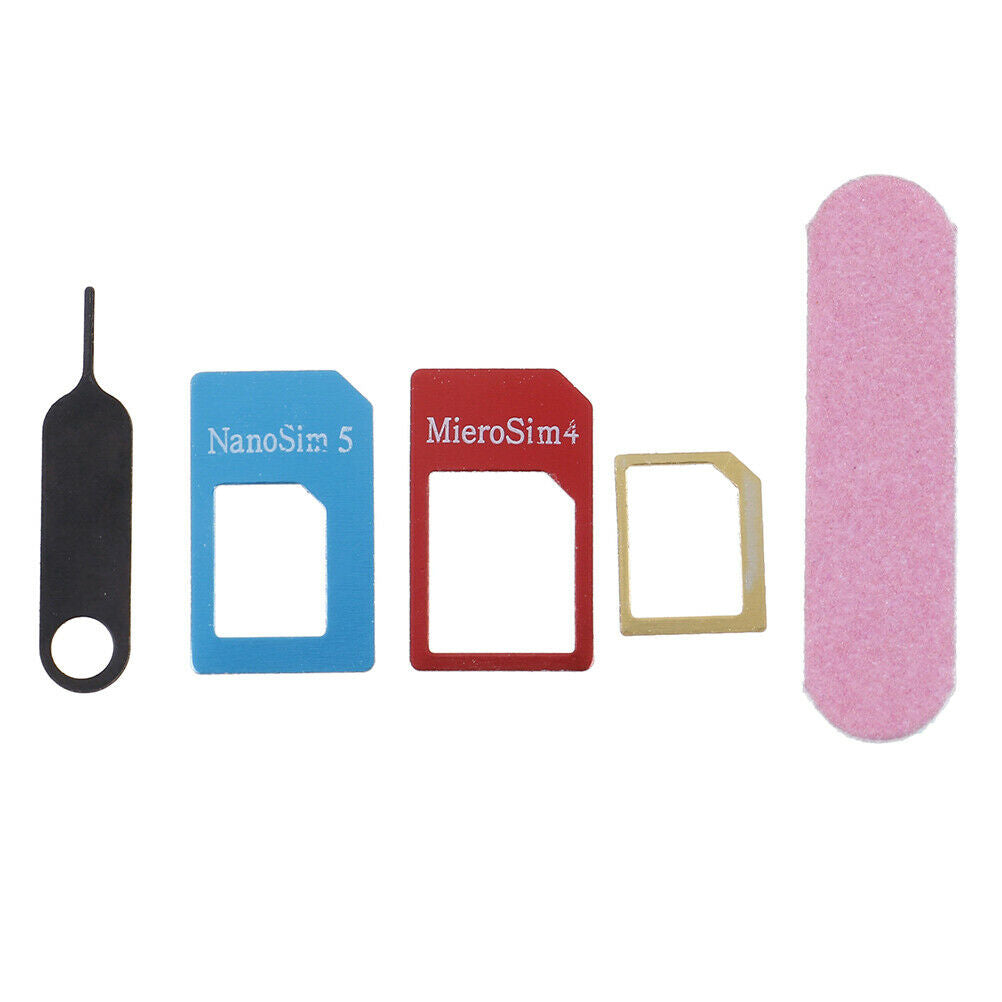 Universal 5 in 1 sim card adapters micro sim card tray slot ho .l8