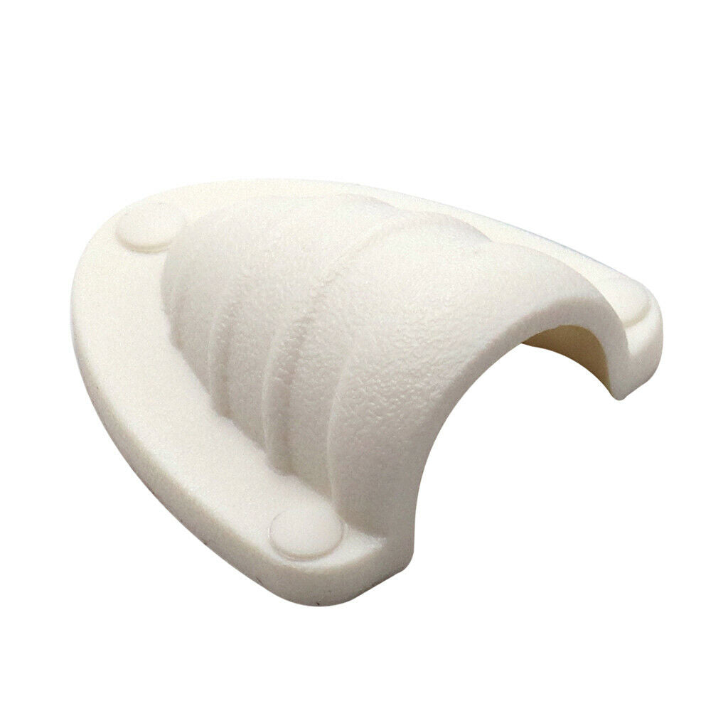 Marine / Boat Conch Shell Vent Cover Molded White Nylon Large Size