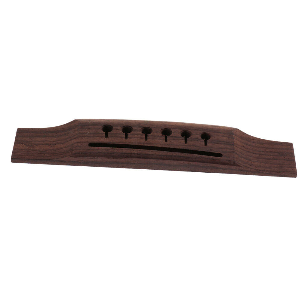 6 String Acoustic Guitar Left-handed Bridge Rosewood with Bridges Clamp