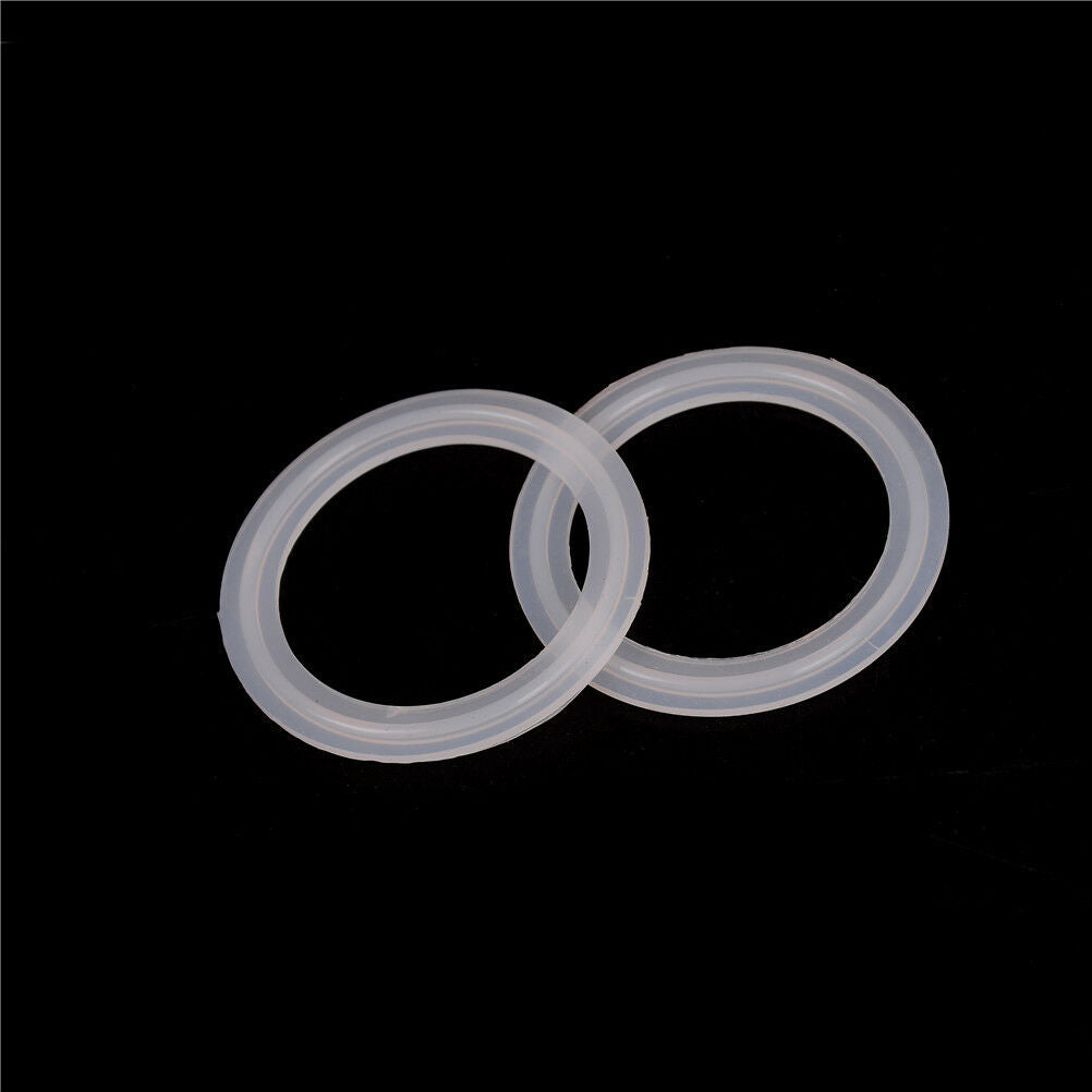 10Pcs 2" Sanitary TriClamp Silicon Gasket Fits 64mm OD Type Ferrule Flange  SJ