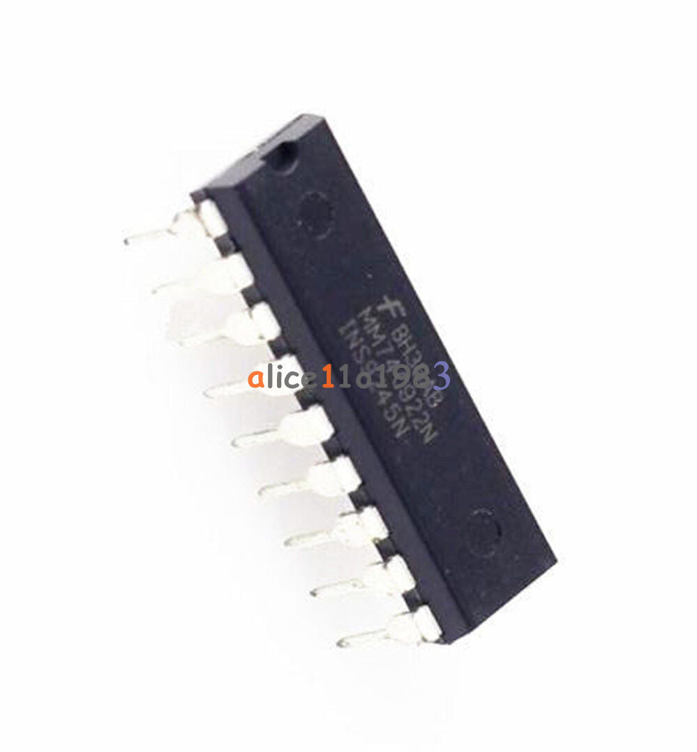 2PCS IC MM74C922N MM74C922 FSC ENCODER 16-KEY DIP-18 Top
