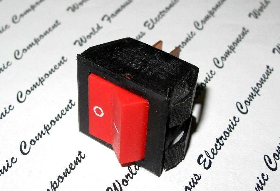 1pcs - CARLING 5A 250V - 10A 125V 1/2HP ON-OFF Rocker Switch - Toggle Switch