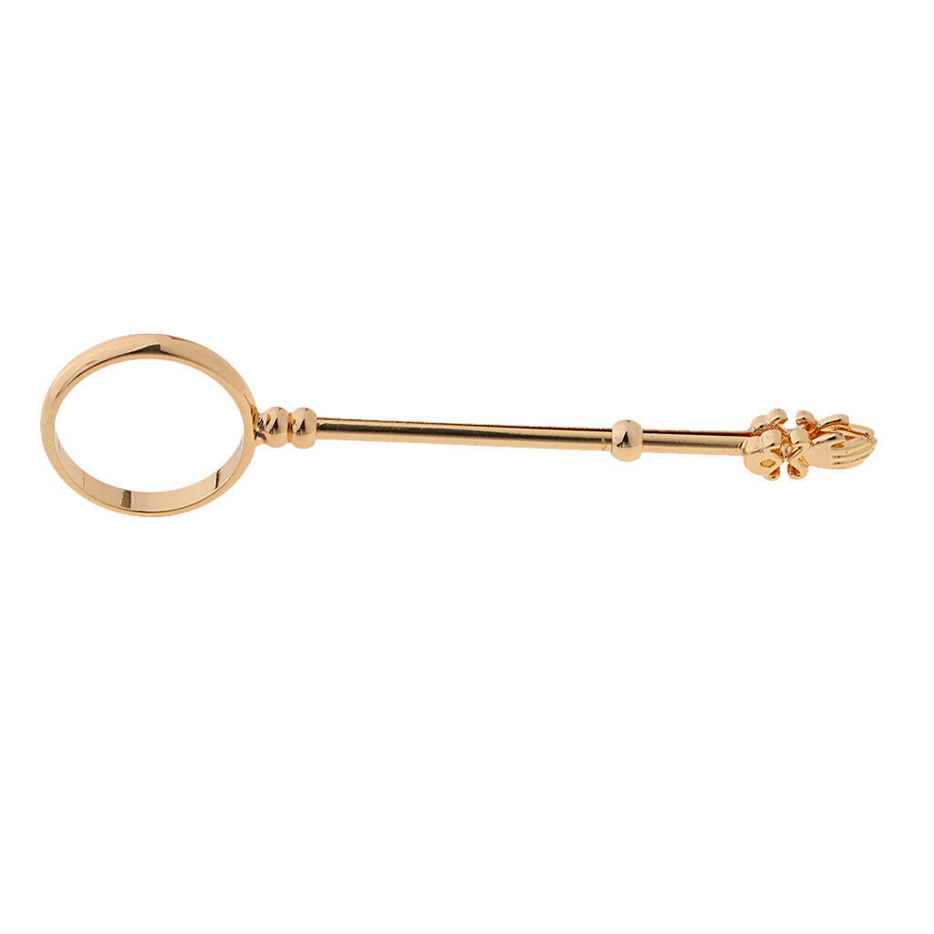 Cigarettes Finger Stands Rack Ring for Smoking Accs Golden M Size 17mm