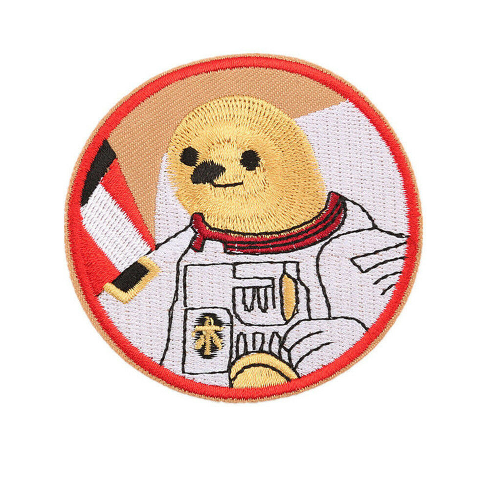 Embroidery Space Astronaut Sloth Patch Sew Iron OnPatch BagsHatJeansAppliq.l8