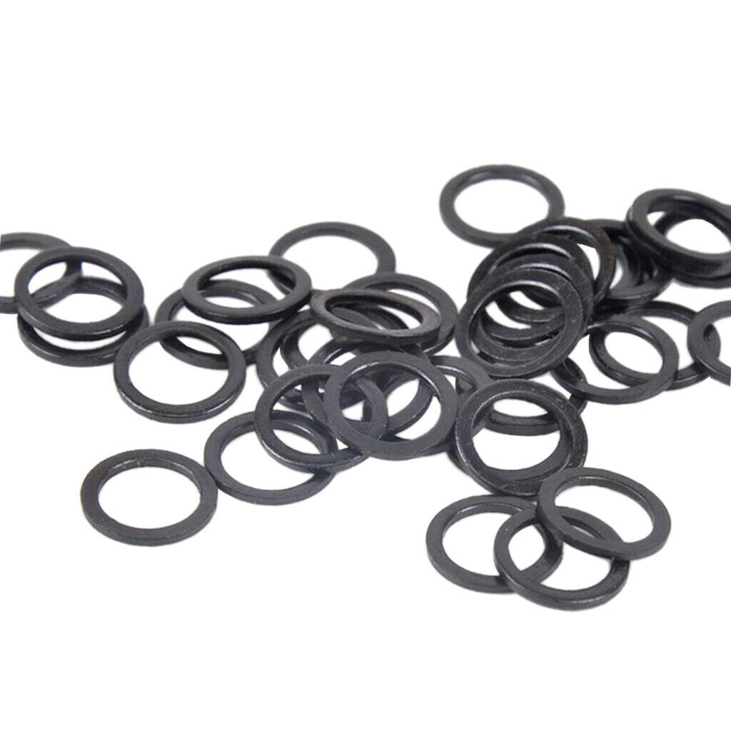 100 lot Black Truck Axle Speed Washer Bearing Washer Longboard Hardware