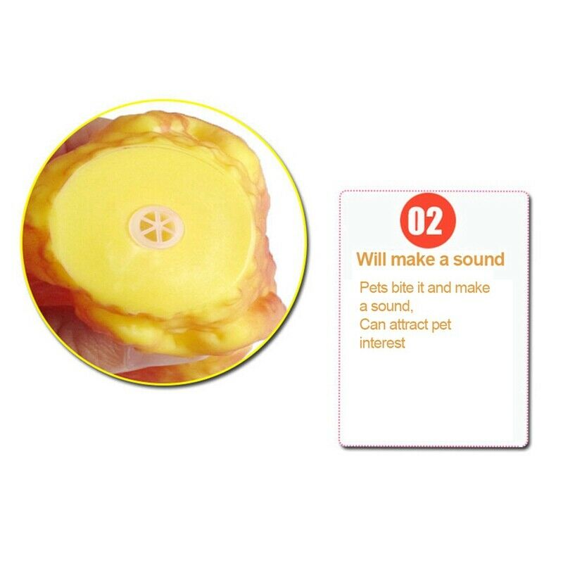 Dog Toys Simulation Silicone Roasted Chicken Tooth-resistant Teeth Pet TraininM1