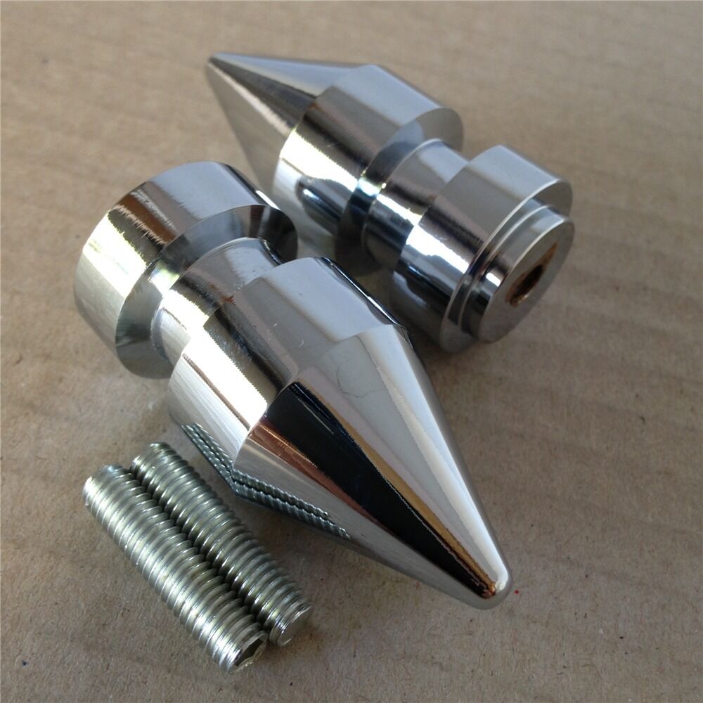 For Aprilia Dorsoduro 750 Tuono Triumph Daytona 675R Spike Swingarm Spool Chrome