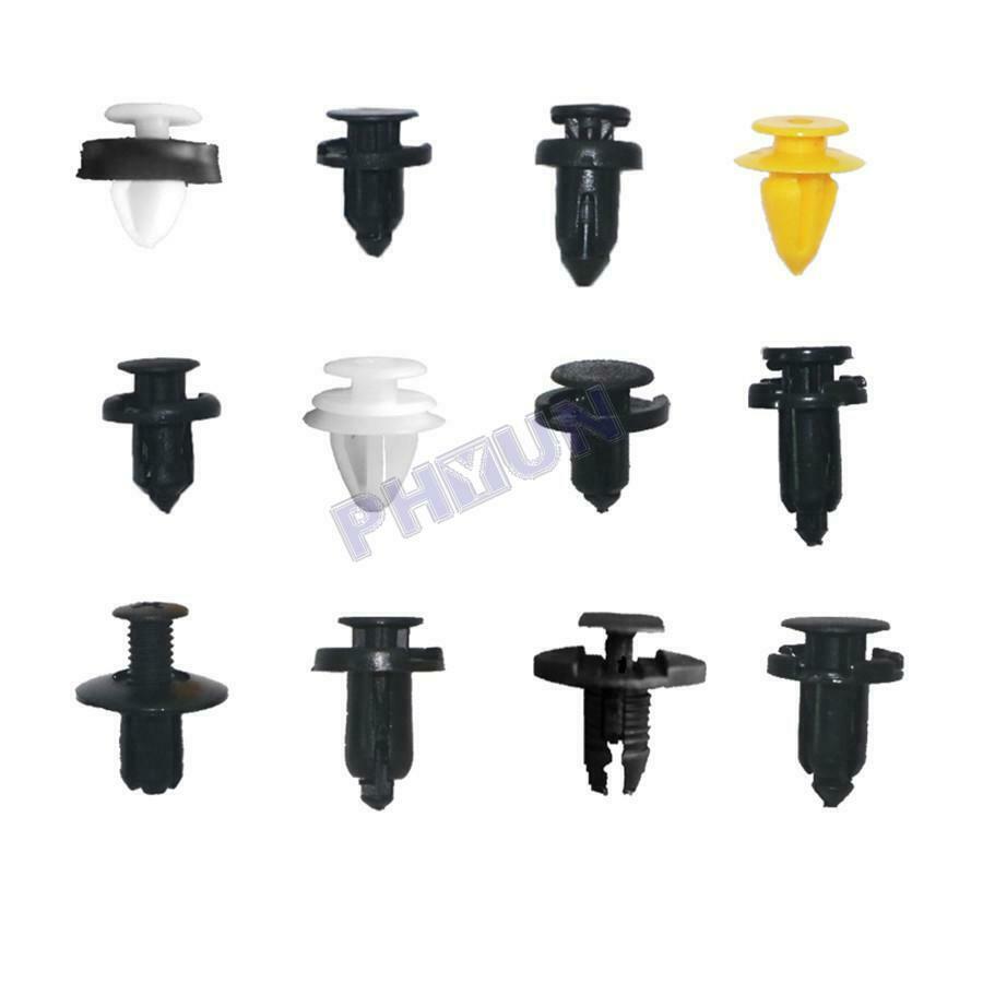 200x Car Door Panels Bumper Fastener Clips Tie Wrap Repair Kits Boxed Universal