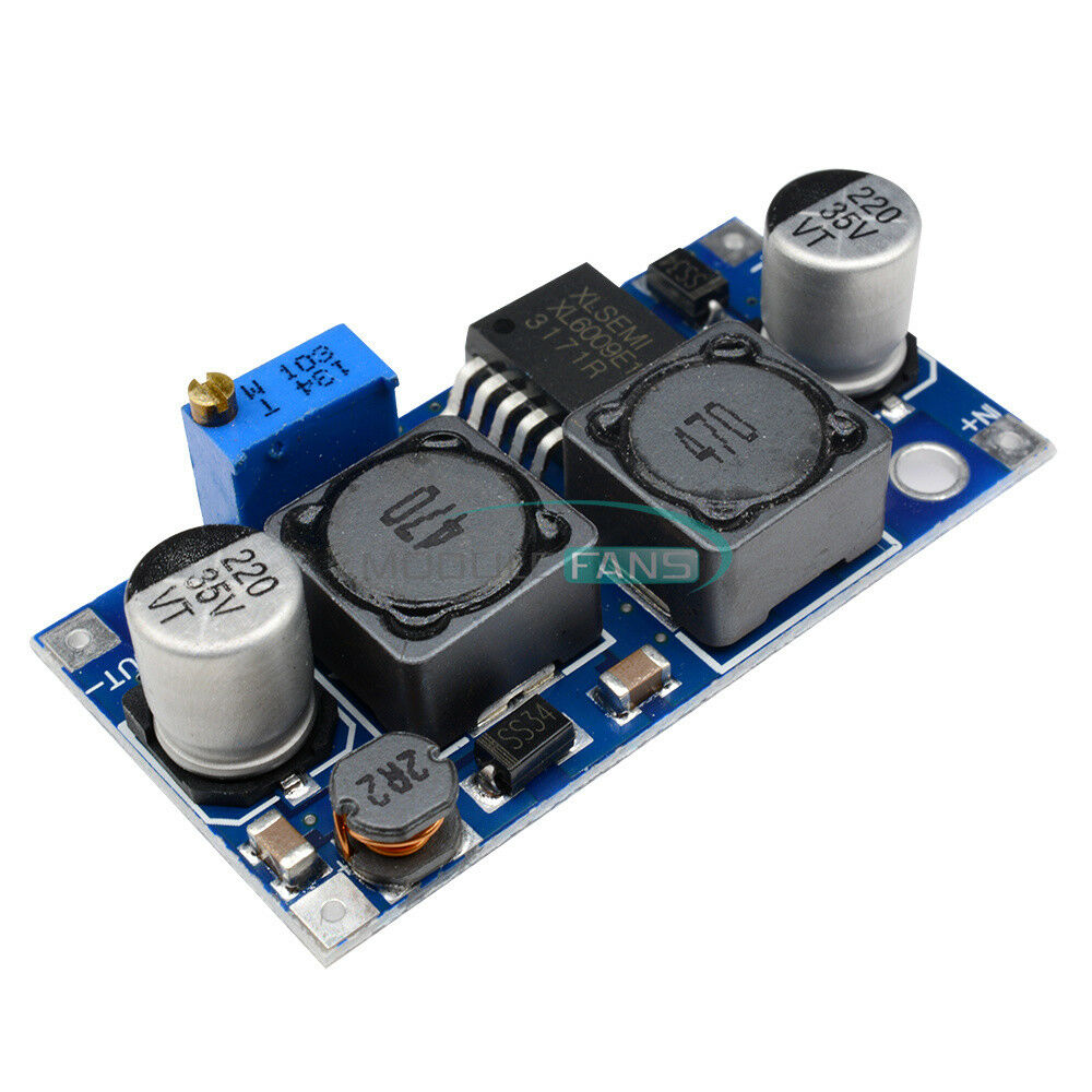 2PCS DC-DC Boost Buck adjustable step up down Converter XL6009 Solar Module M