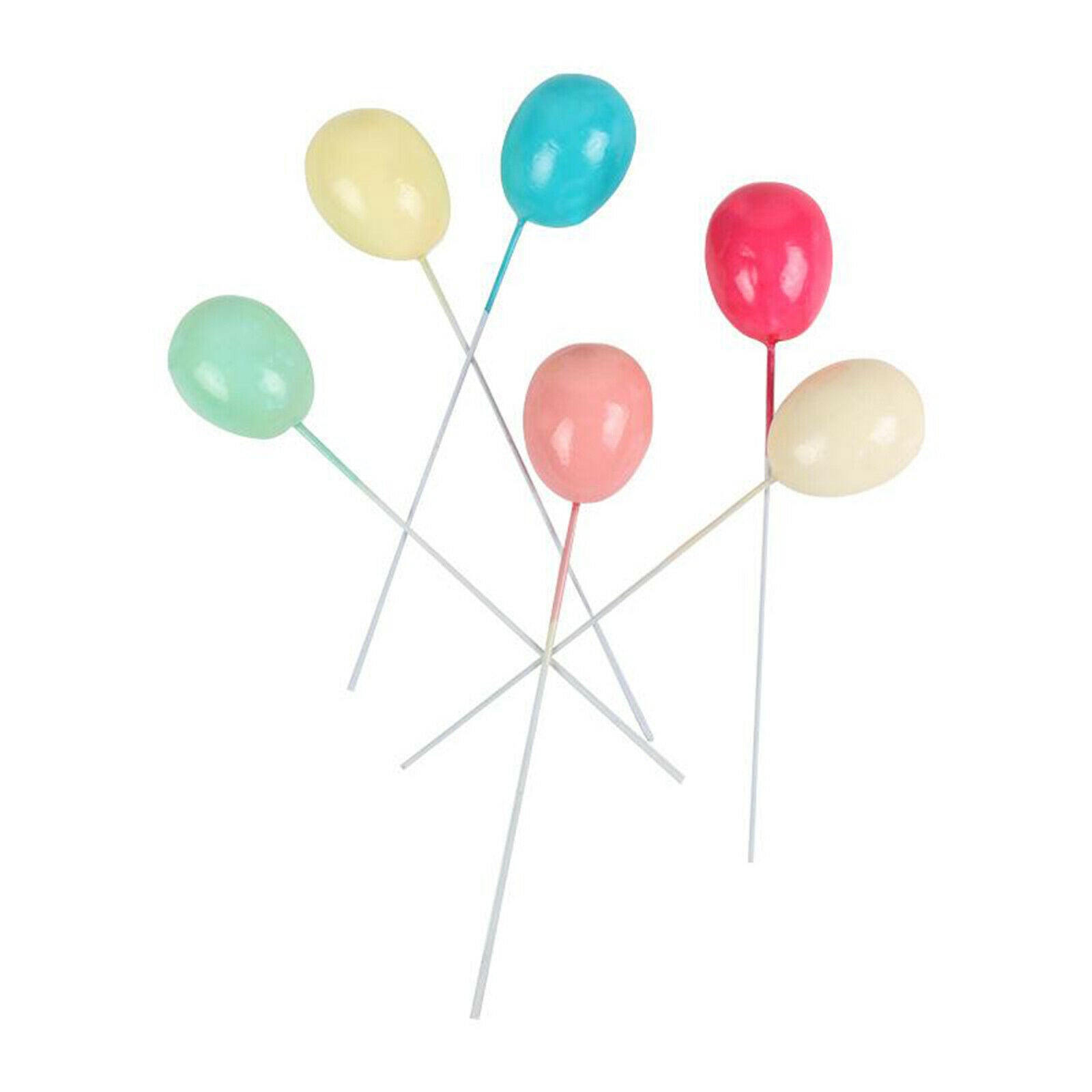 12pcs/Set Rainbow Cake Topper Kit Birthday Cake Decoration For Boys Girls Kids