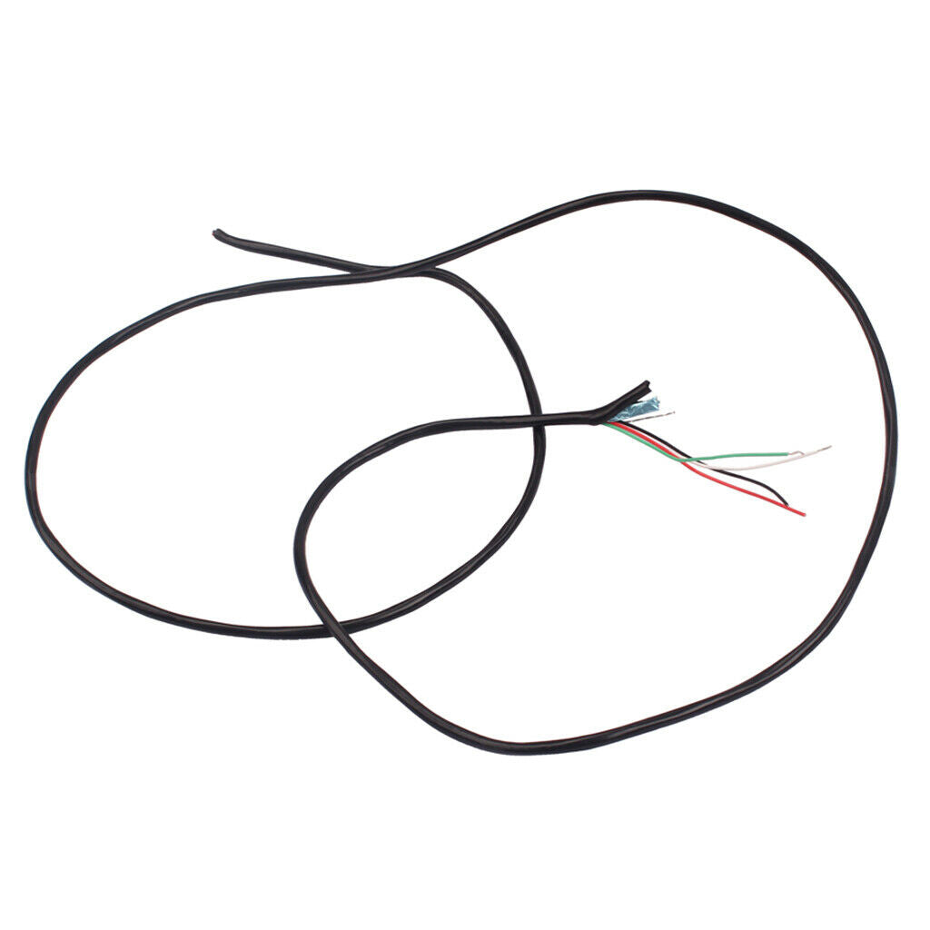 Shielded 4 Conductor Guitar Circuit Wire Hookup Wire 24 AWG Guitar Accessory