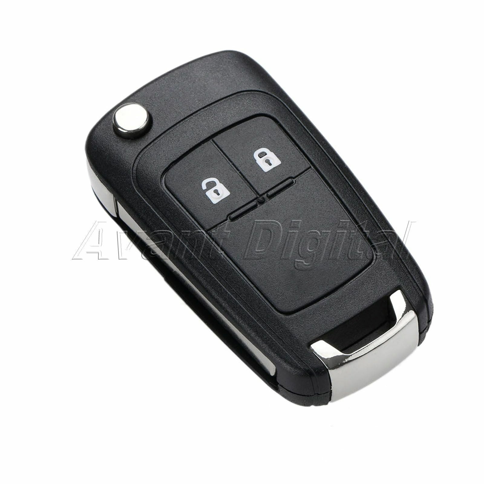 1Pc Remote Key 2 Buttons 433MHz ID46 Chip Battery Fit For Orlando 2011 Present
