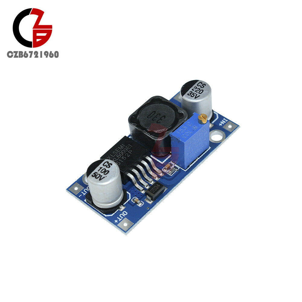 XL6009 DC-DC Boost Converter Adjustable Step-Up Power Module Replace LM2577